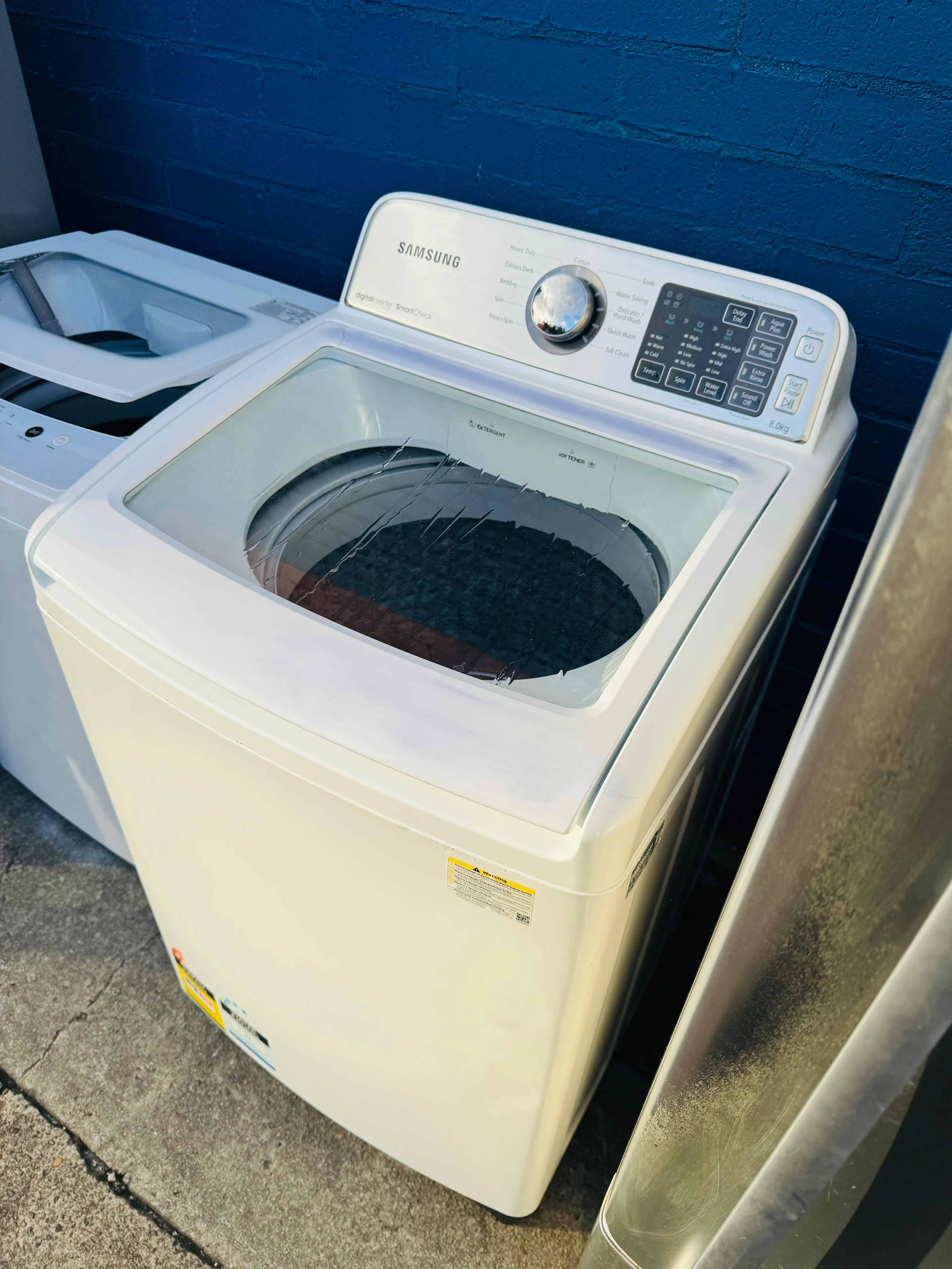 **SAMSUNG 8KGS TOP LOADER WASHING MACHINE**