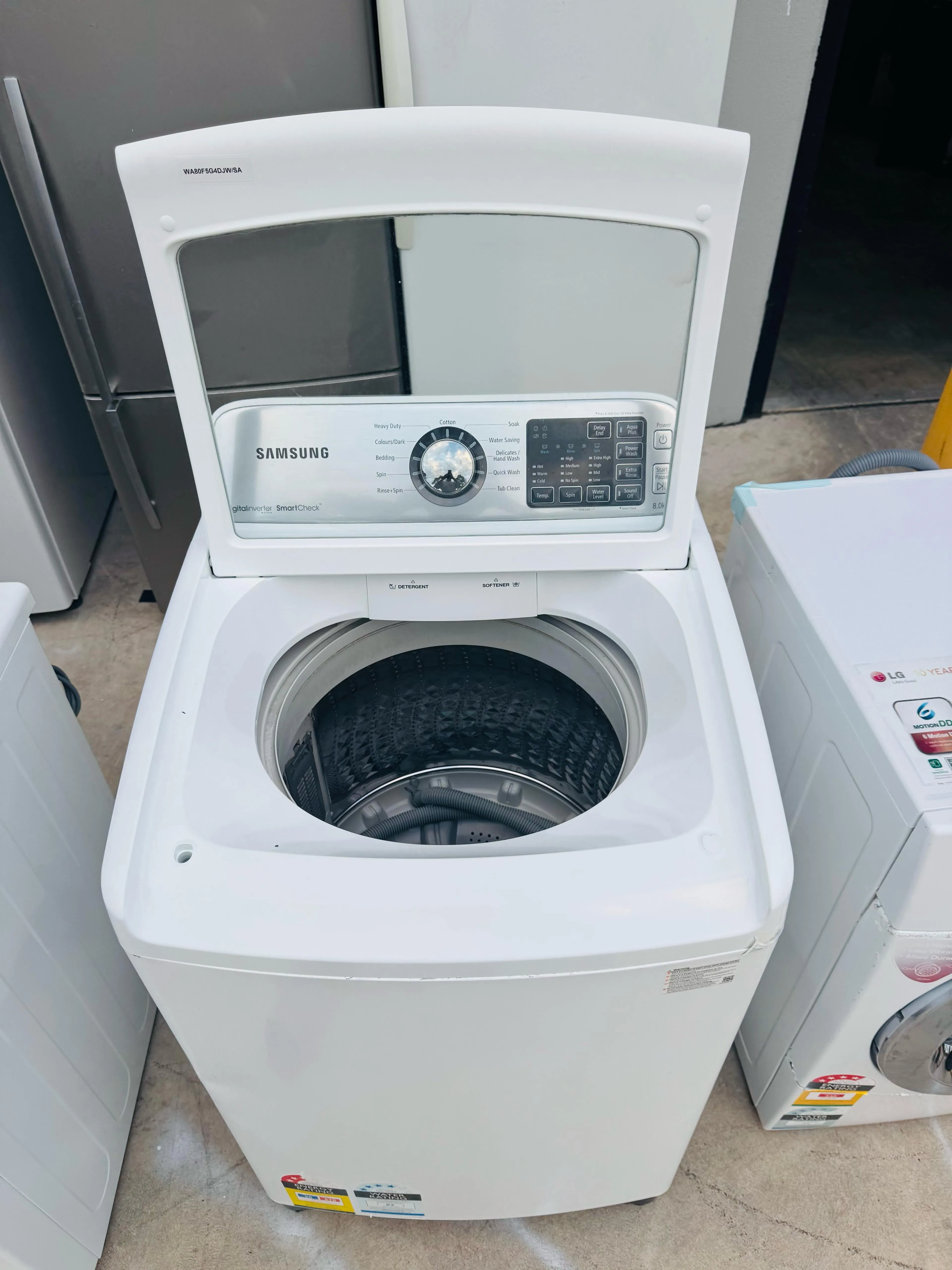**SAMSUNG 8KGS TOP LOADER WASHING MACHINE**