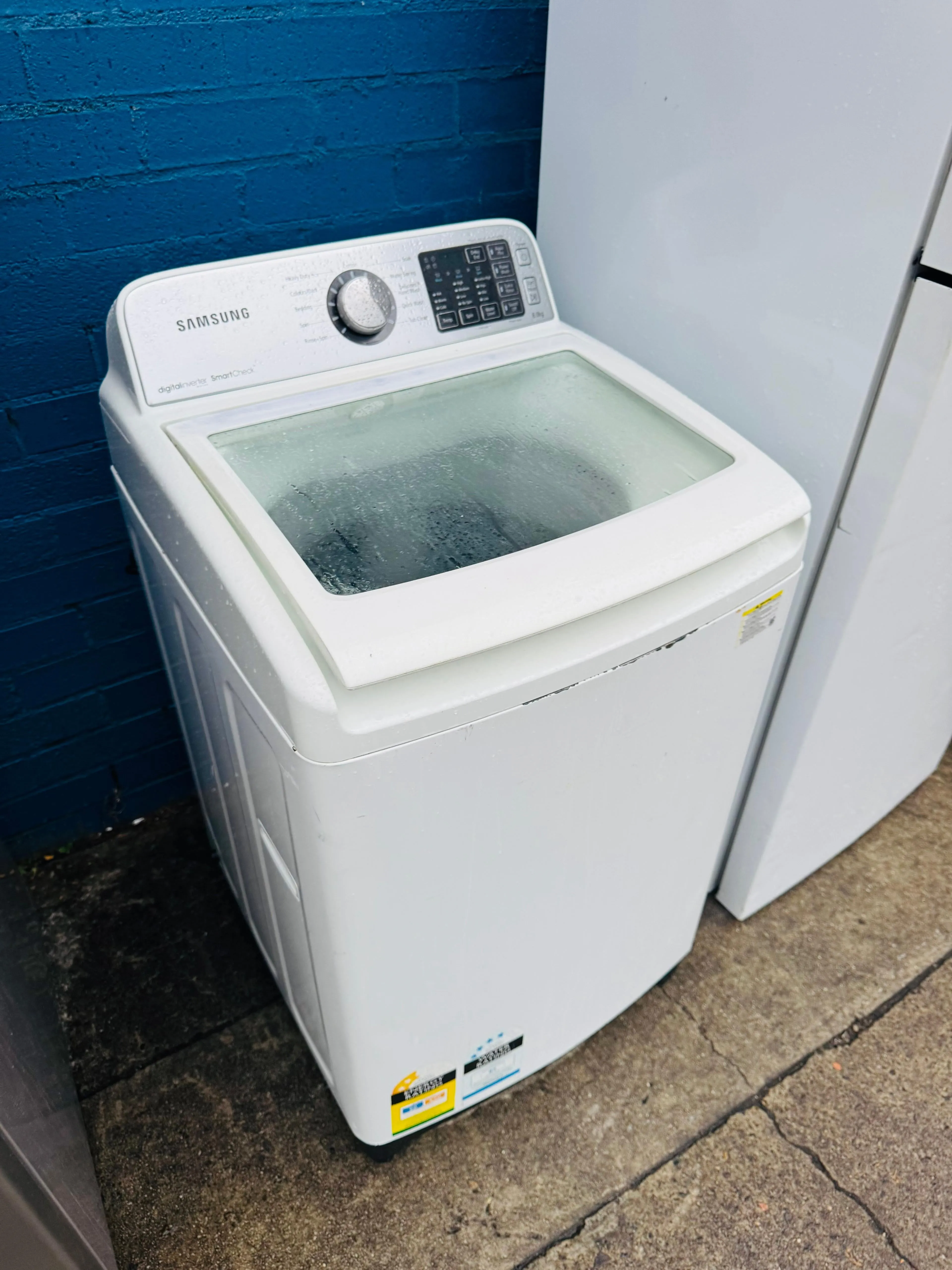 **SAMSUNG 8KGS TOP LOADER WASHING MACHINE**