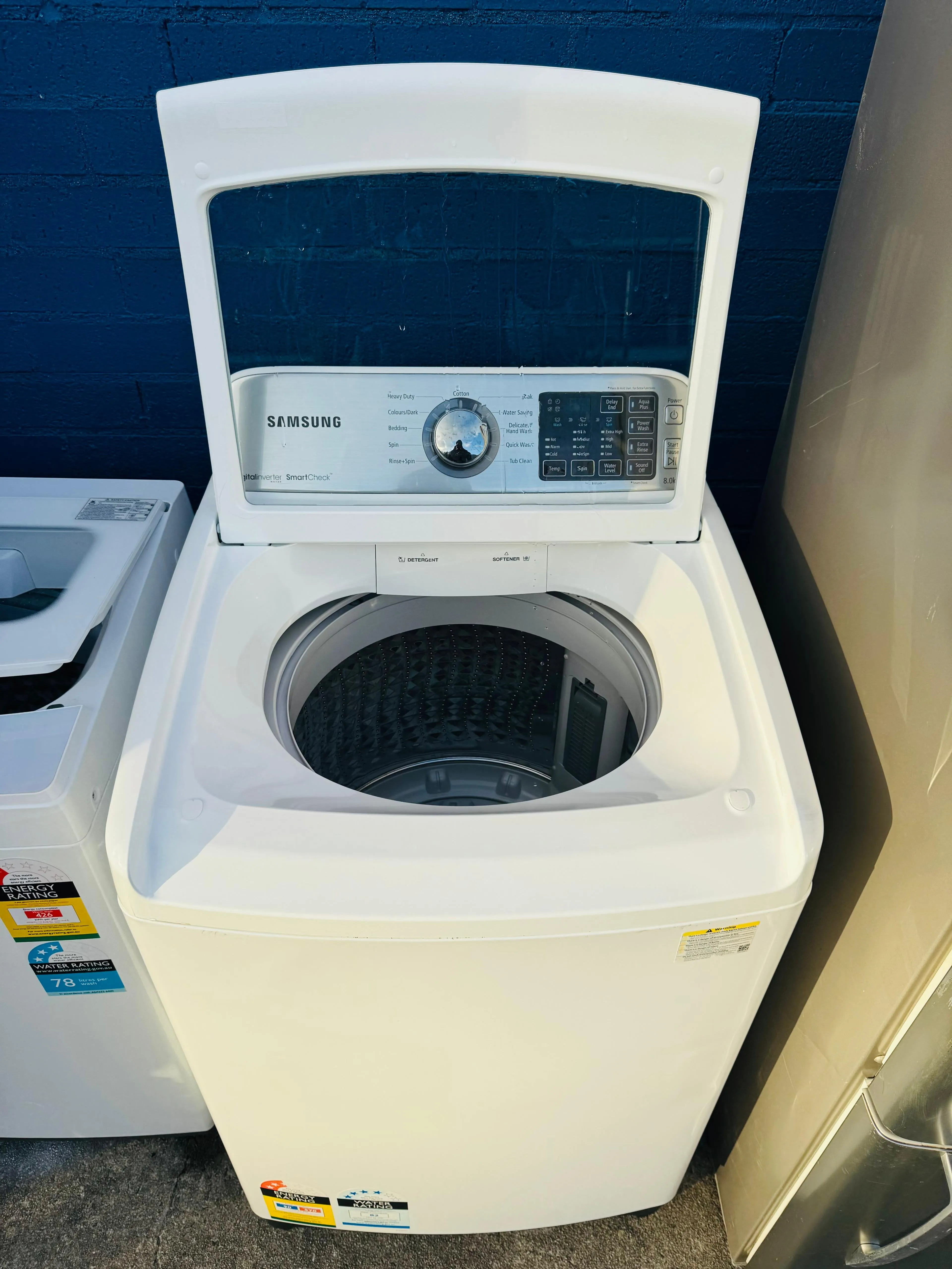 **SAMSUNG 8KGS TOP LOADER WASHING MACHINE**