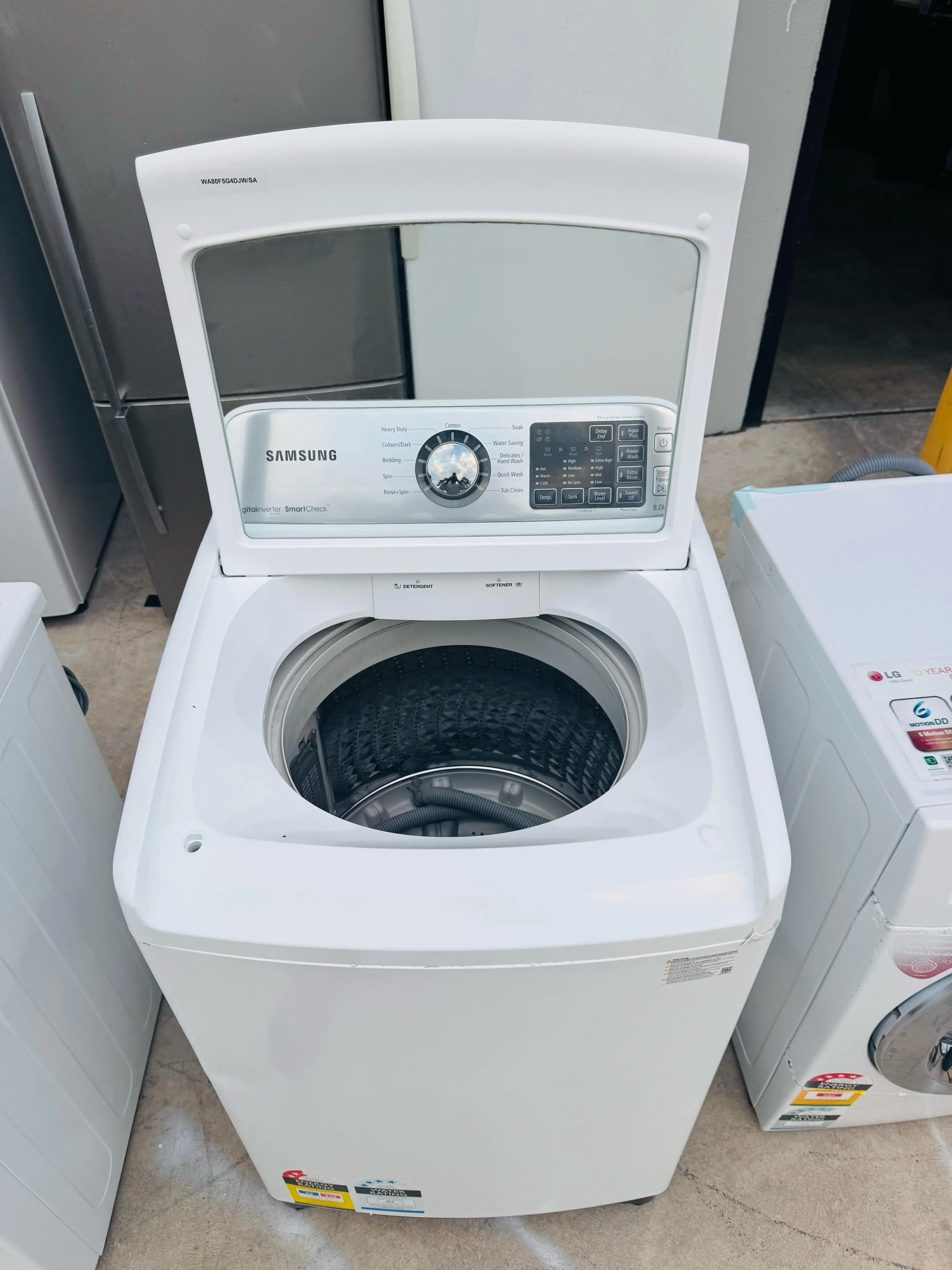 **SAMSUNG 8KGS TOP LOADER WASHING MACHINE**