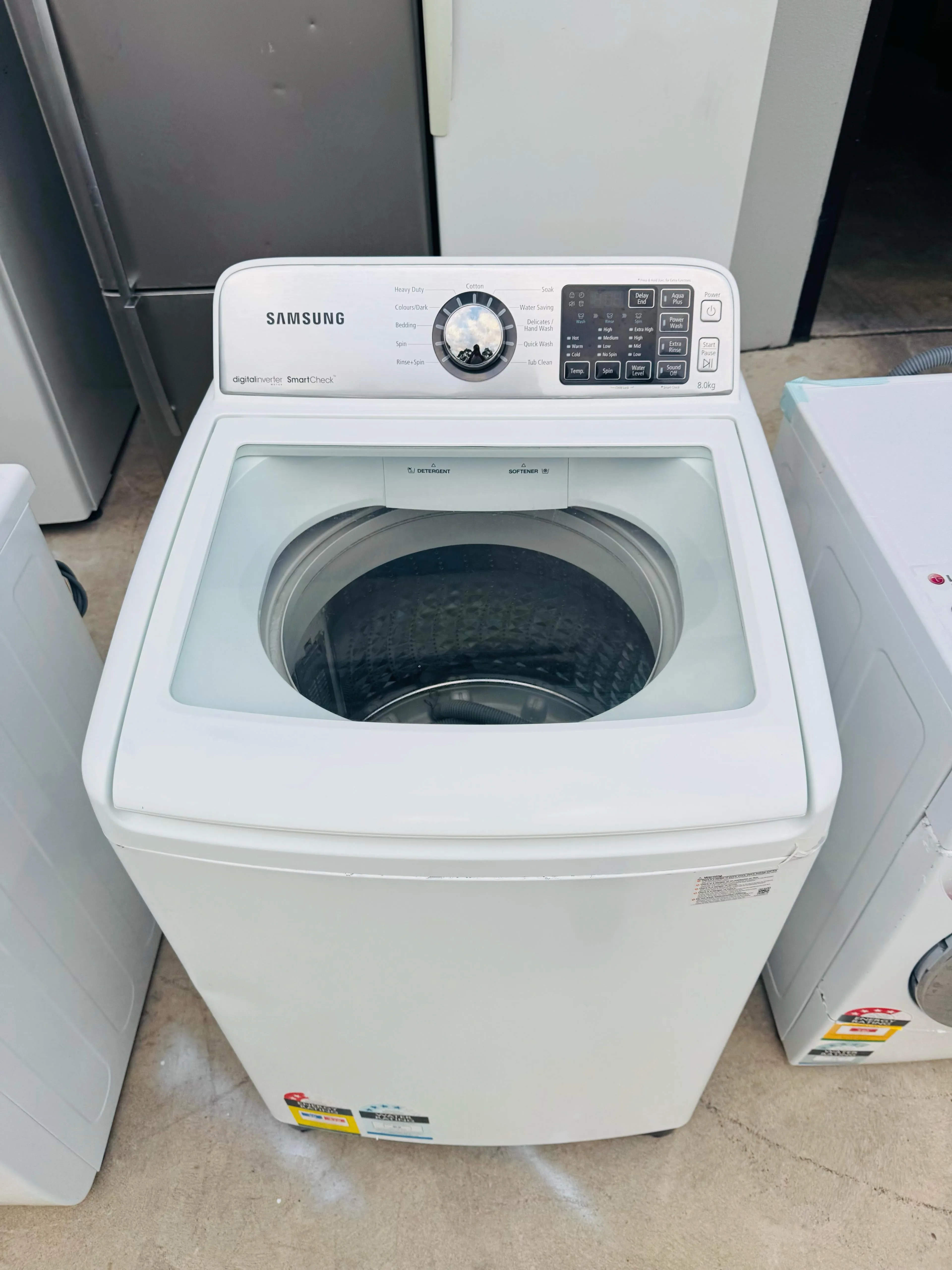 **SAMSUNG 8KGS TOP LOADER WASHING MACHINE**