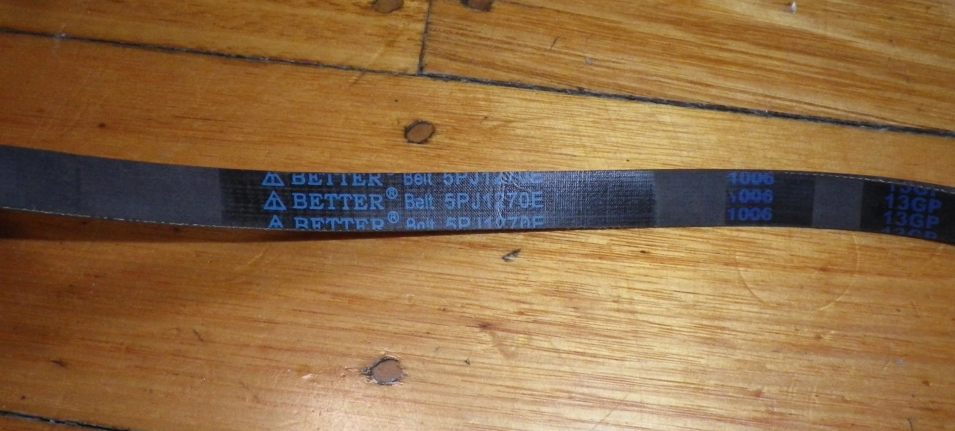 Samsung, Bosch Front Loader Compatible Main Drive Belt - Part # B093, 5PJ1270E