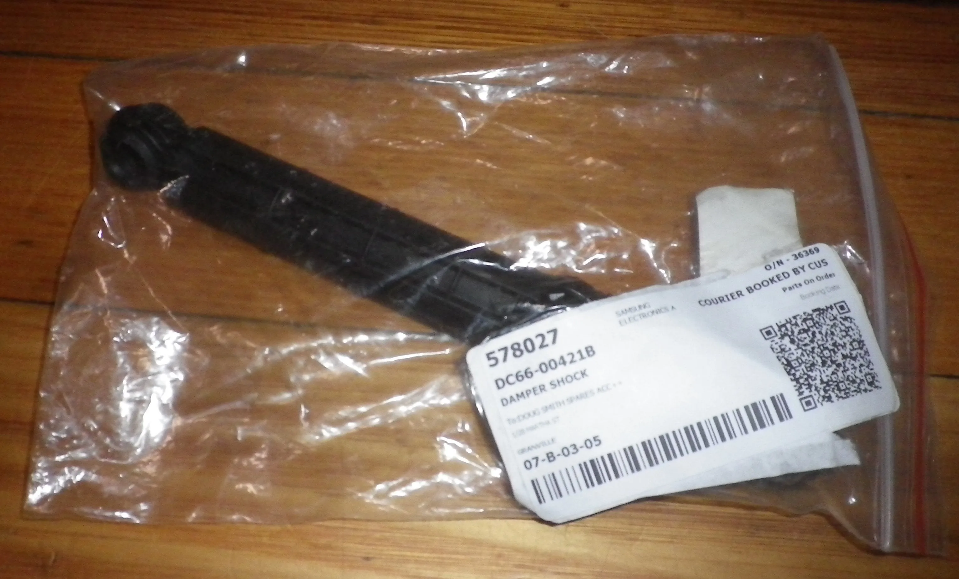 Samsung Front Load Washer Suspension Damper Strut - Part # DC66-00421B