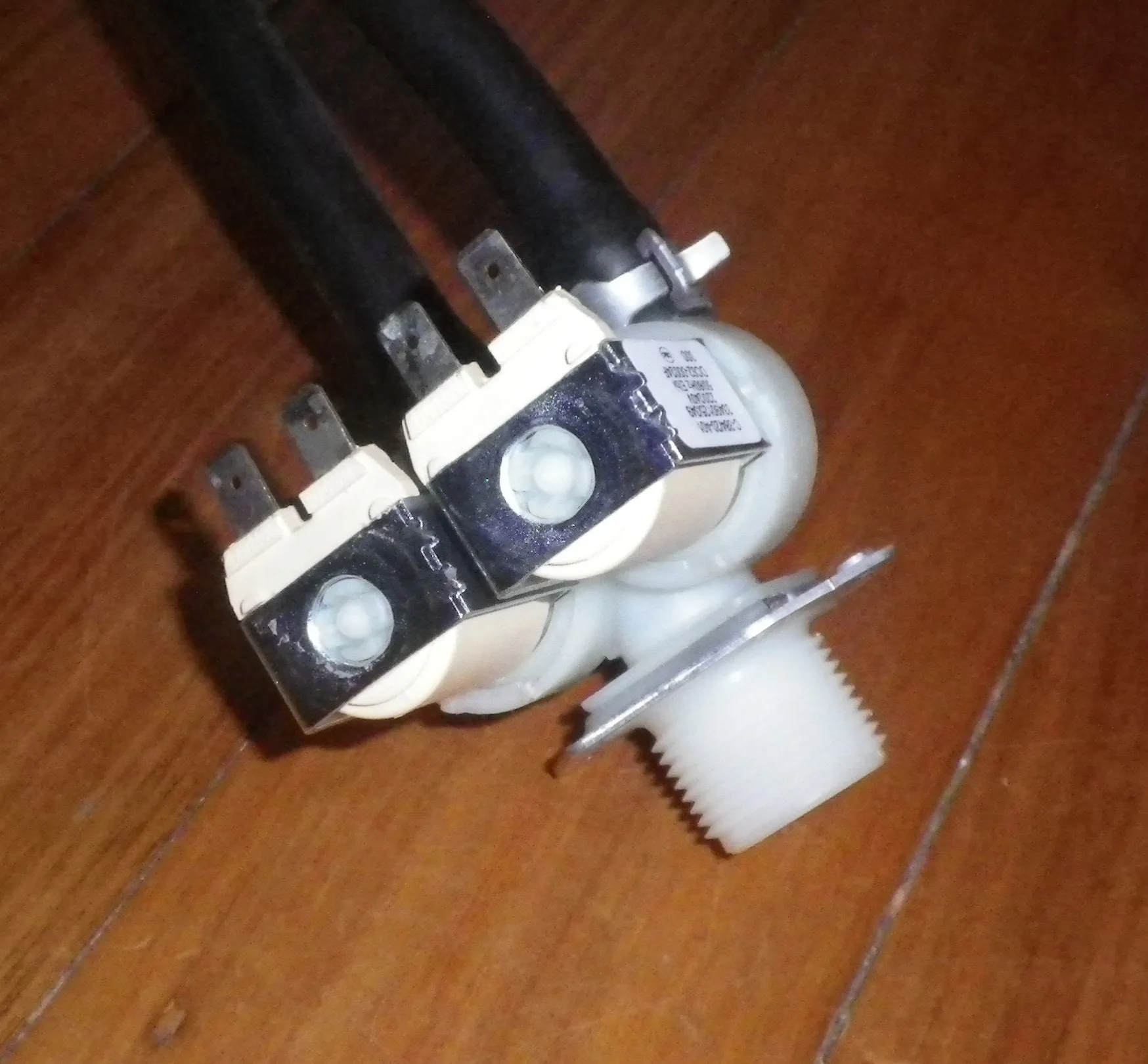 Samsung Front Loader Detergent Drawer Housing with Dual Inlet Valve - Part # DC97-16005C