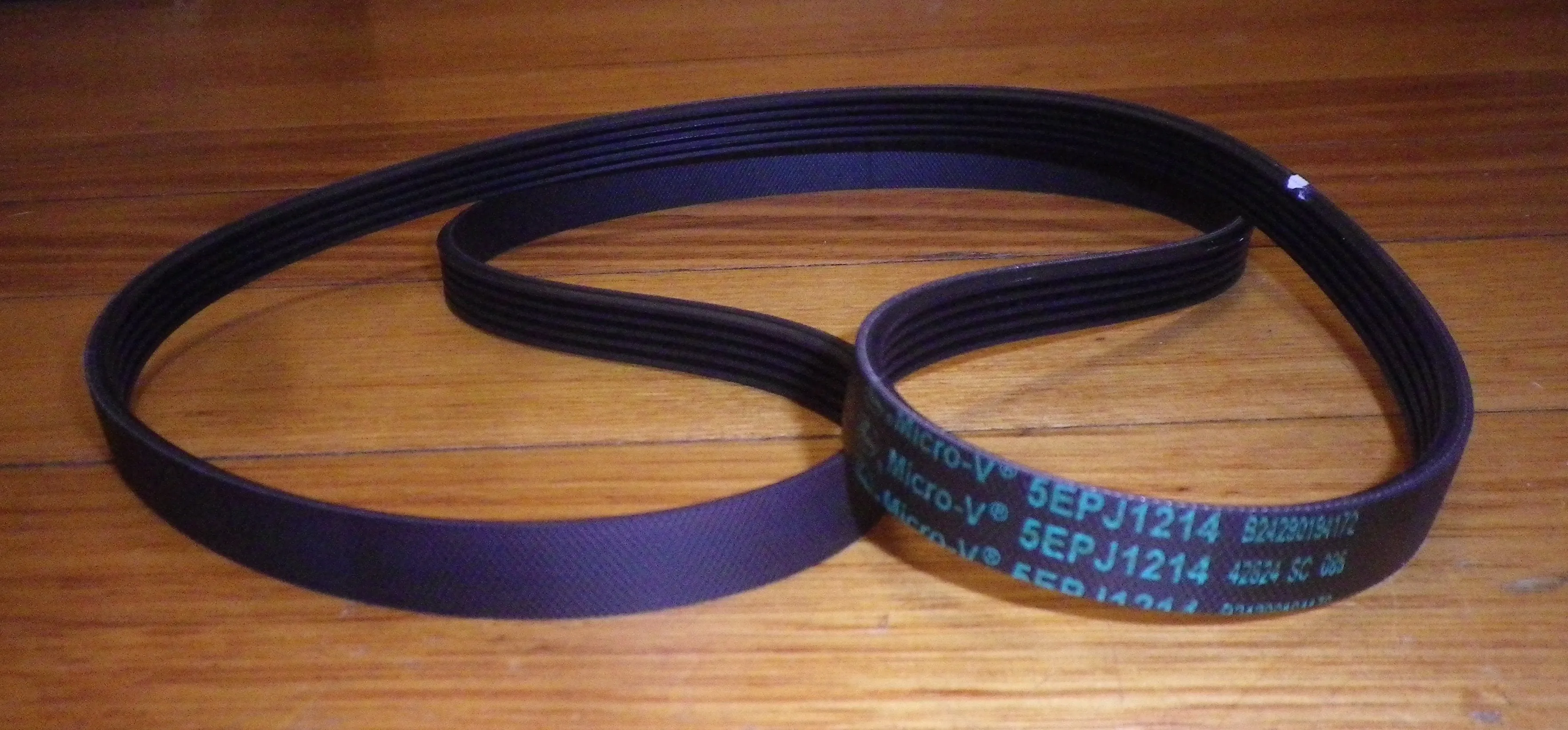 Samsung Front Loader Washing Machine Drive Belt 5EPJ1214 - Part # 6602-003993