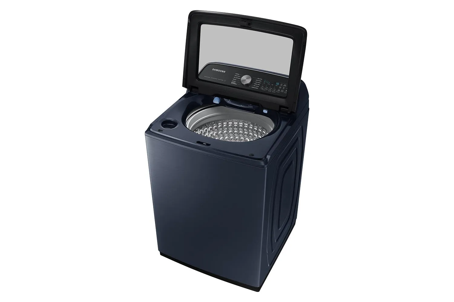 Samsung Navy Top Load Washer with Pet Care (6.2cu.ft) - WA54CG7150ADA4