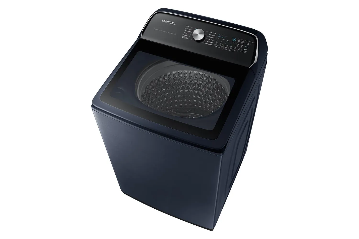 Samsung Navy Top Load Washer with Pet Care (6.2cu.ft) - WA54CG7150ADA4