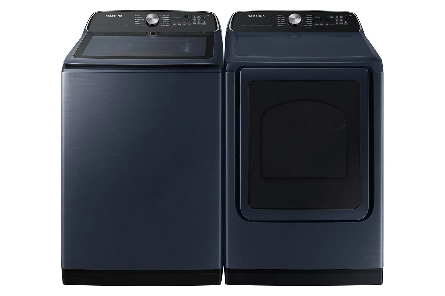 Samsung Navy Top Load Washer with Pet Care (6.2cu.ft) - WA54CG7150ADA4