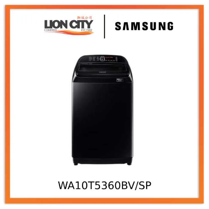 Samsung WA10T5360BV/SP 10kg Top Load Washing Machine with Wobble, 3 Ticks