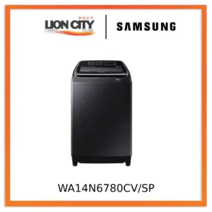 Samsung WA14N6780CV/SP 14kg Top Load Washing Machine with Wobble, 3 Ticks