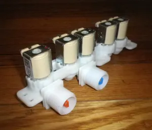 Samsung WA455DTHDWR 240VAC 5way Inlet Valve - Part # DC97-15459K