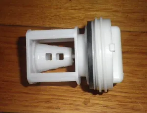 Samsung Washer Pump Lint Filter Button Trap Insert - Part # DC97-09928D