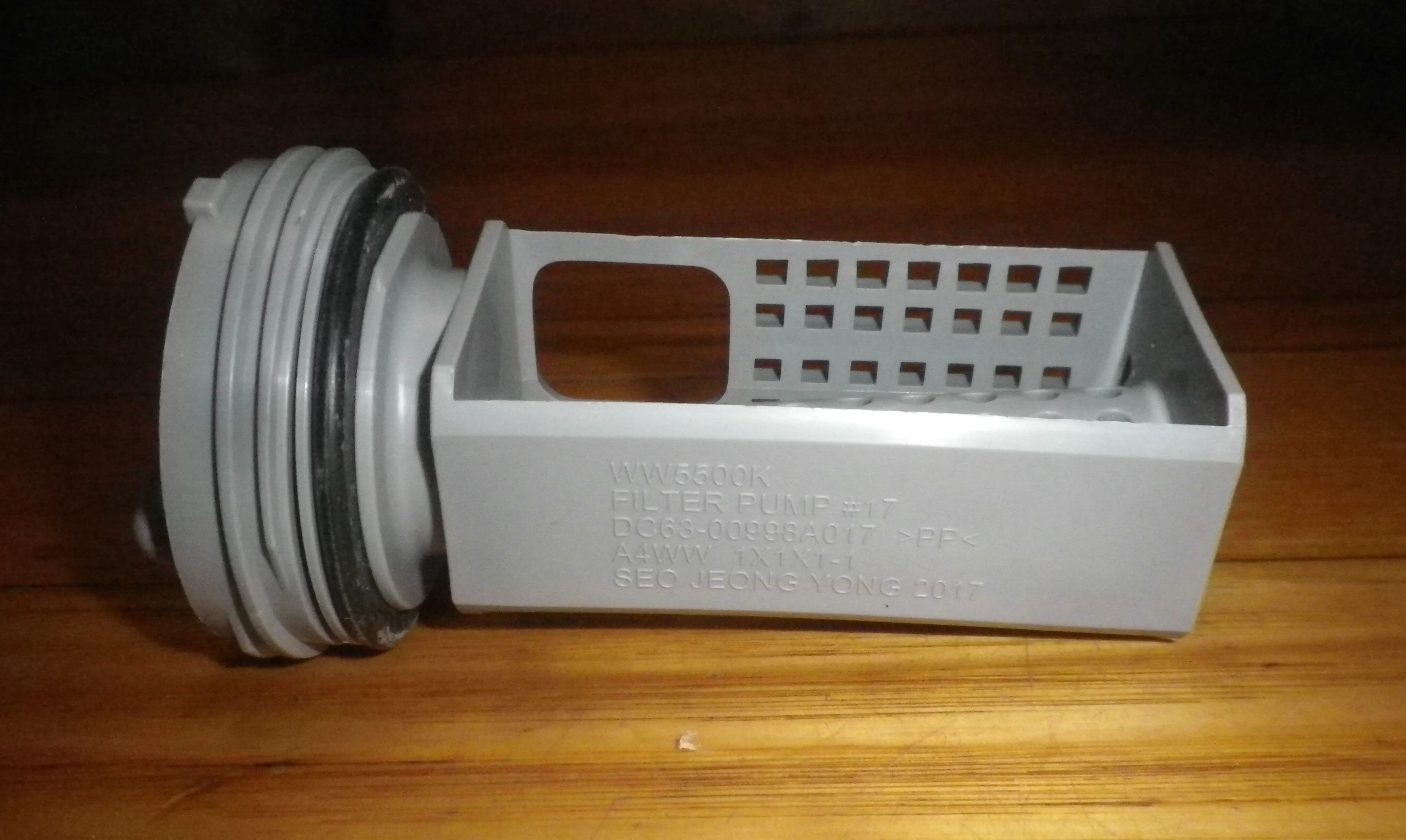 Samsung Washer Pump Lint Filter Button Trap Insert - Part # DC97-20822A