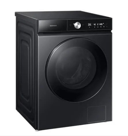 Samsung WD12BB704DGBSP Bespoke AI 12/8kg Front Load Washer Dryer with AI Ecobubble, 4 Ticks