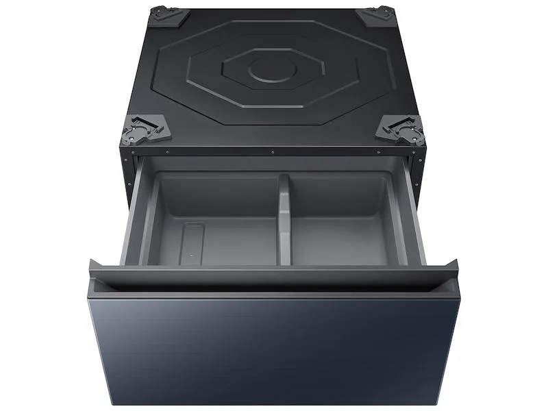 Samsung WE502ND Bespoke 27" Laundry Pedestal With Storage Drawer In Brushed Navy