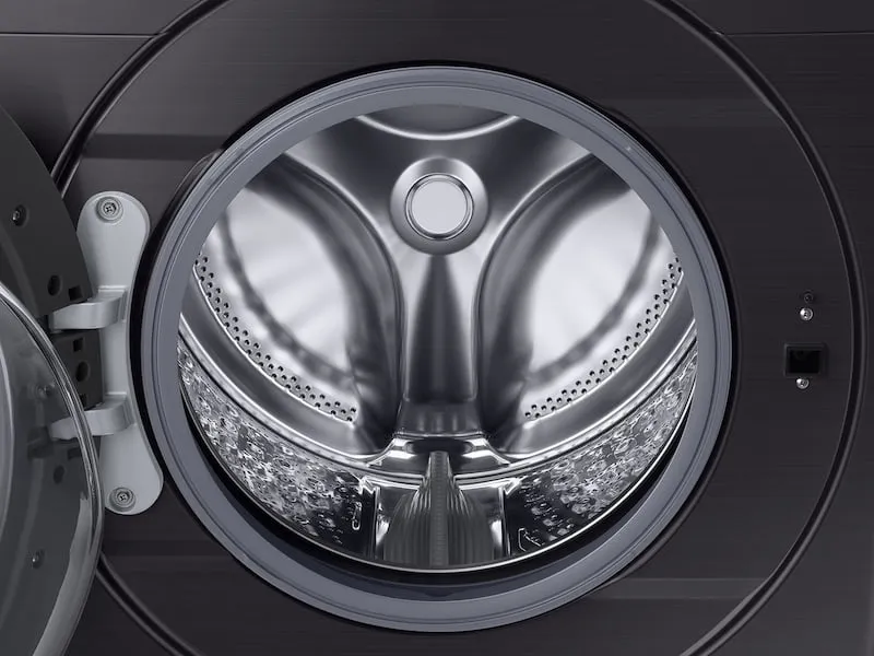 Samsung WF45T6000AV 4.5 Cu. Ft. Front Load Washer With Vibration Reduction Technology  In Black Stainless Steel