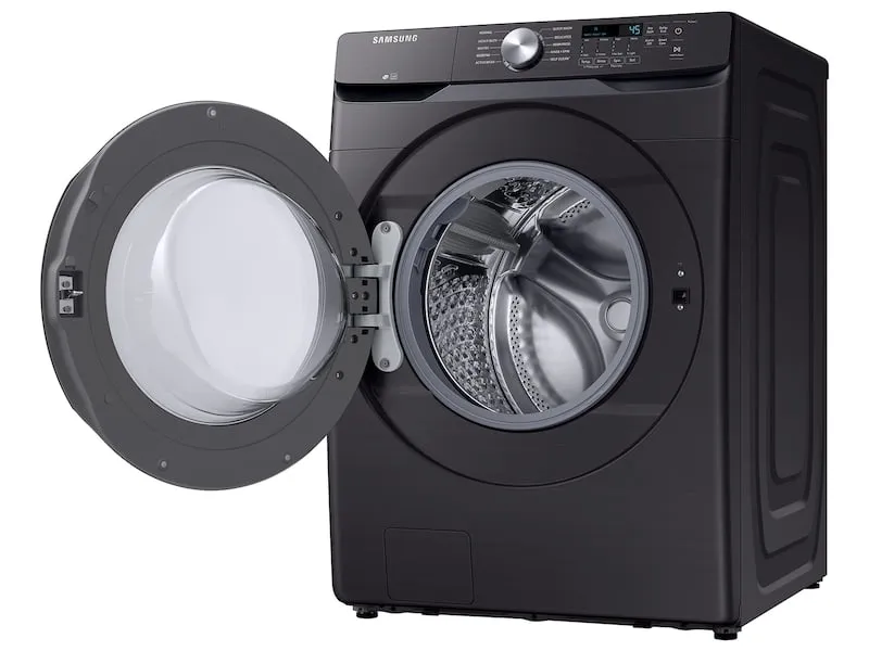 Samsung WF45T6000AV 4.5 Cu. Ft. Front Load Washer With Vibration Reduction Technology  In Black Stainless Steel