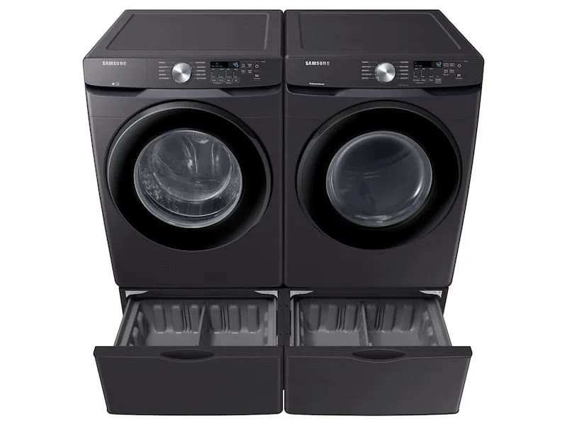 Samsung WF45T6000AV 4.5 Cu. Ft. Front Load Washer With Vibration Reduction Technology  In Black Stainless Steel