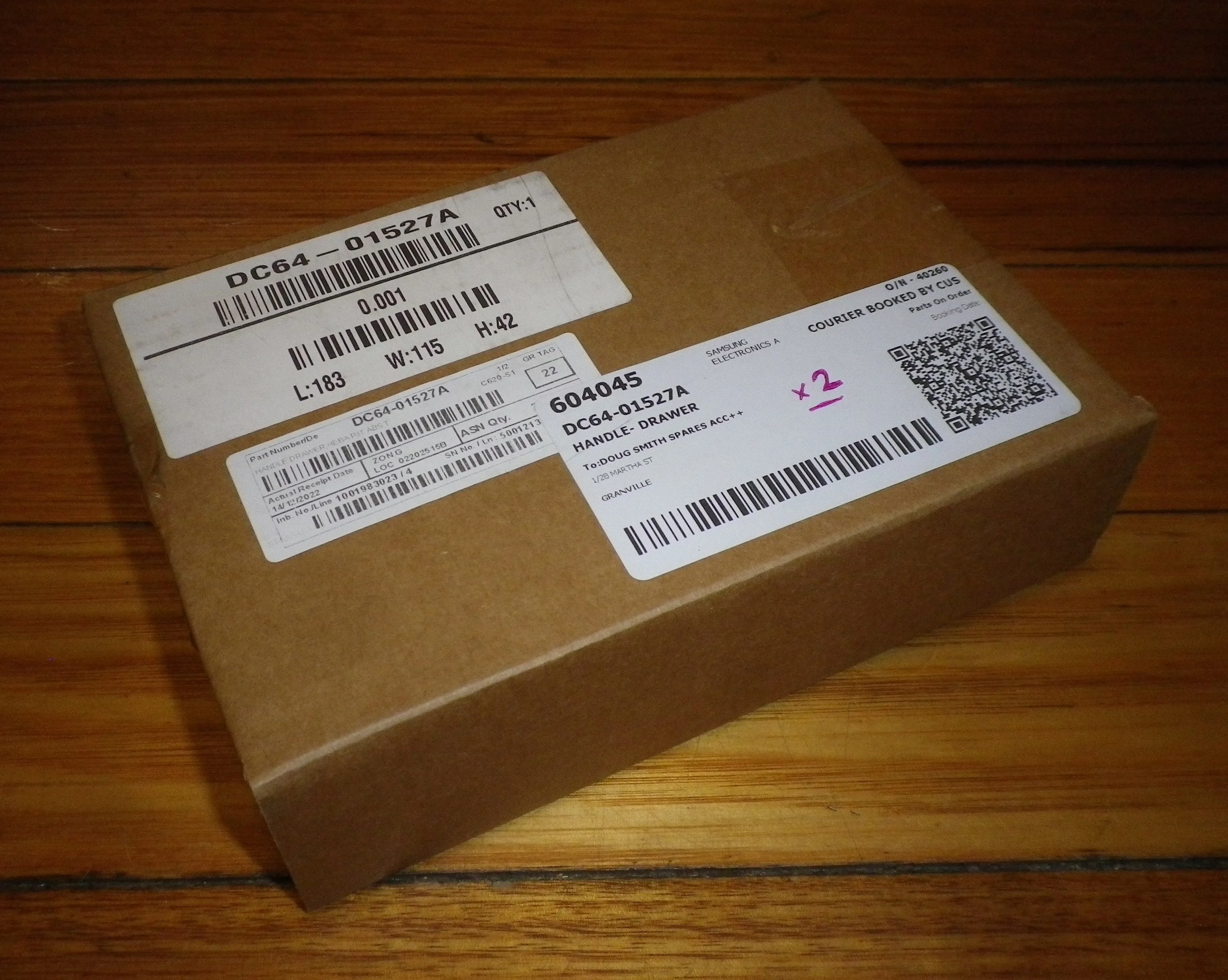 Samsung WF8802RPF1, WD8704EJA Detergent Dispenser Drawer Handle - Part # DC64-01527A