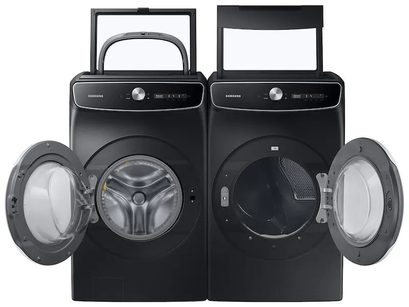 Samsung WV60A9900AV 6.0 Cu. Ft. Total Capacity Smart Dial Washer With Flexwash&#8482; And Super Speed Wash In Brushed Black