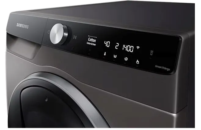Samsung WW12TP94DSX/SP, Front Load Washing Machine, 12KG, 4 Ticks, with QuickDrive
