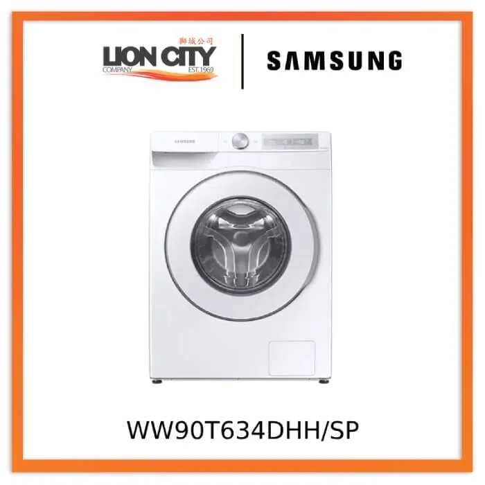 Samsung WW90T634DHH/SP EcoBubble 9Kg Front Load Washer