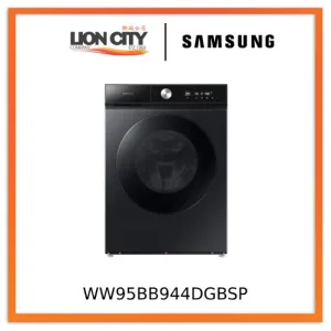 Samsung WW95BB944DGBSP Bespoke AI 9.5kg Front Load Washing Machine with AI Ecobubble  and AI Wash, 4 Ticks