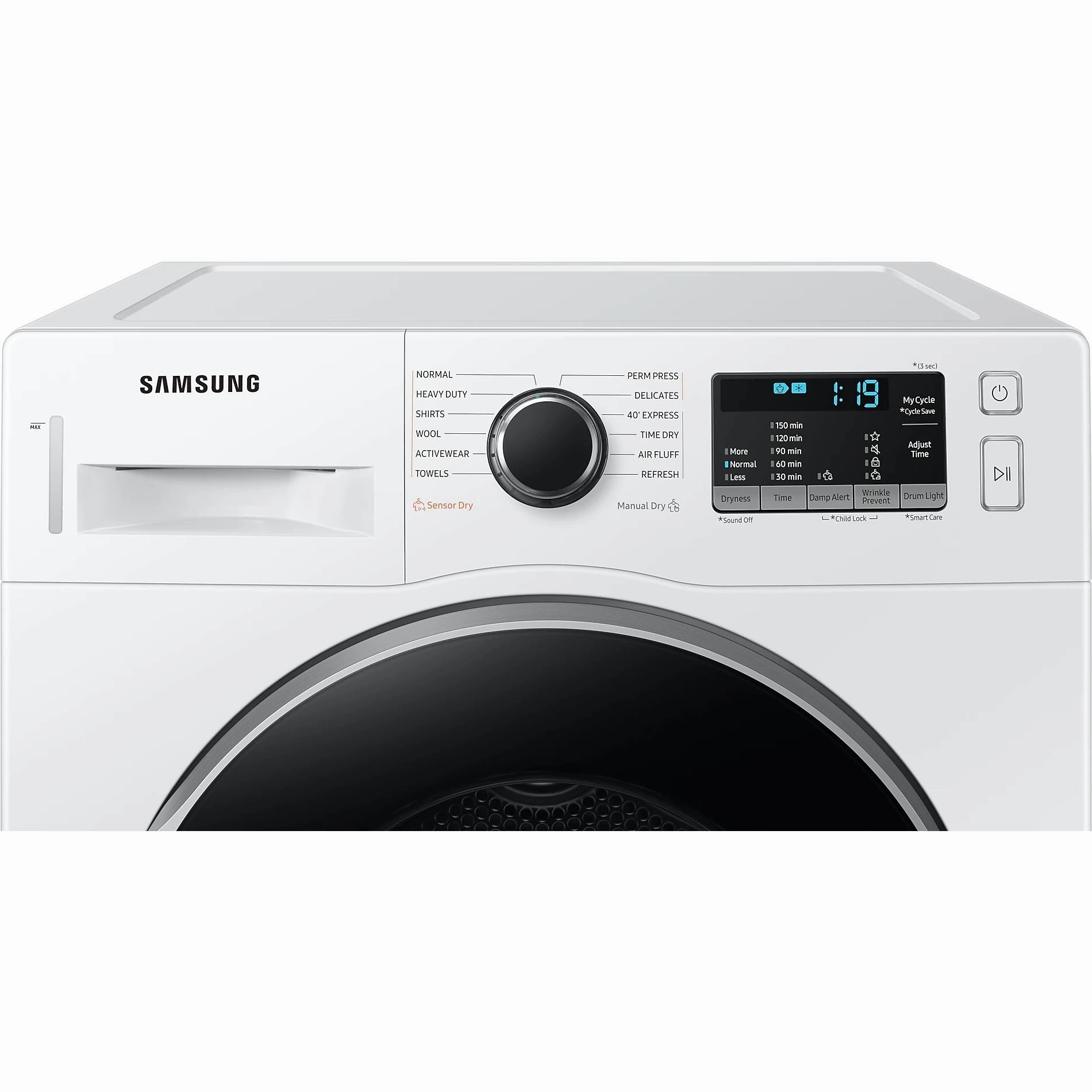 Samsung 4.0 cu. ft. Dryer with Heat Pump Technology DV25B6800HW/AC