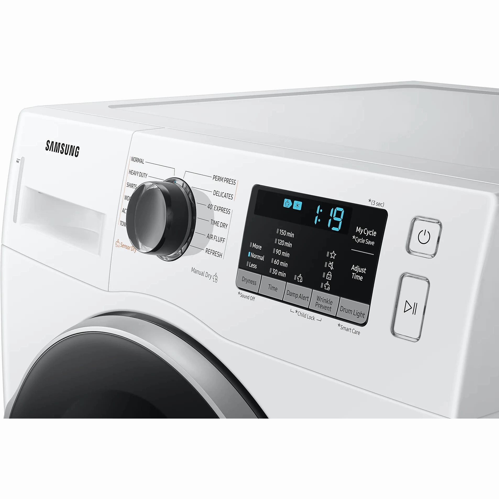 Samsung 4.0 cu. ft. Dryer with Heat Pump Technology DV25B6800HW/AC