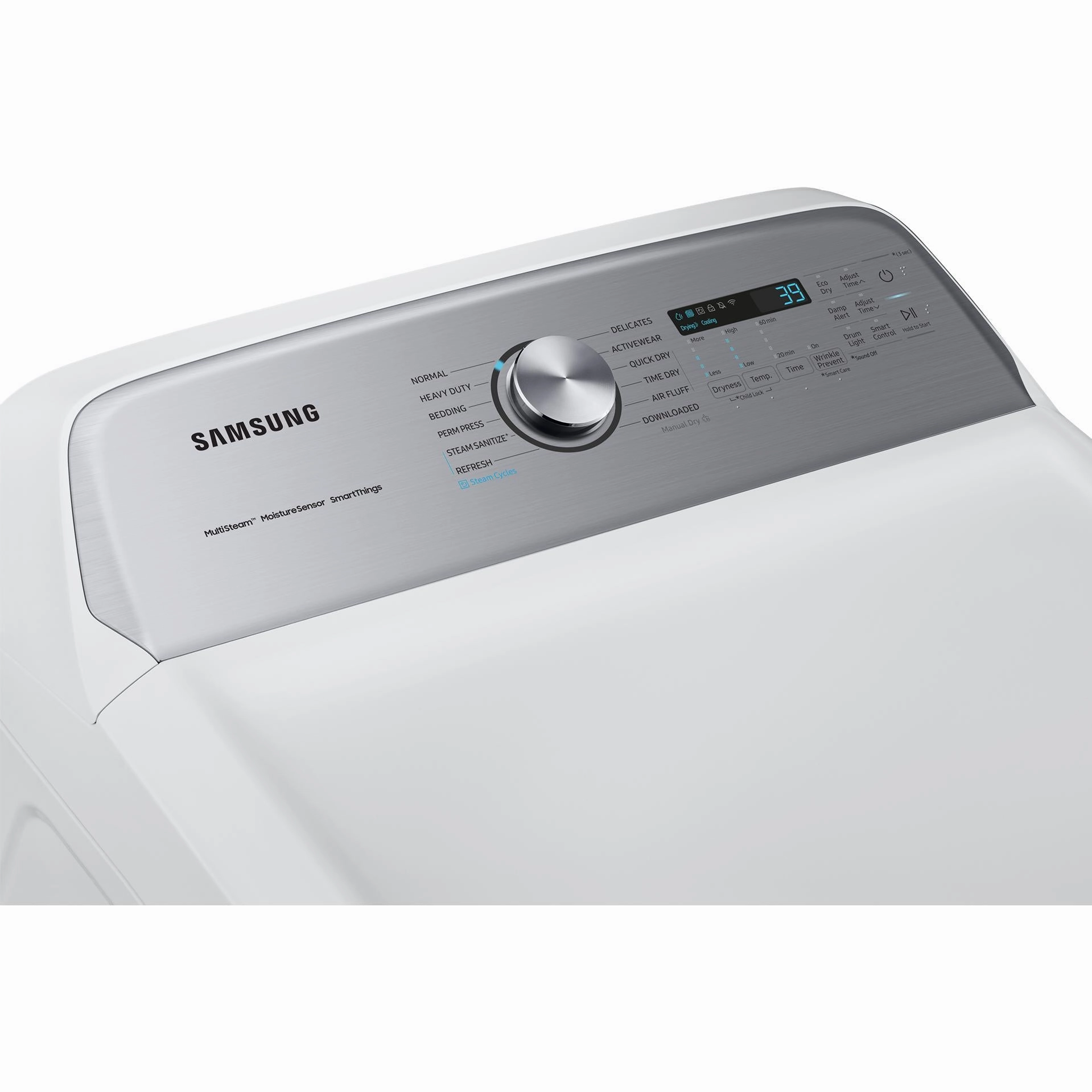 Samsung 7.4 Cu.Ft. 5500 Series Electric Dryer with Steam DVE52DG5505W/AC