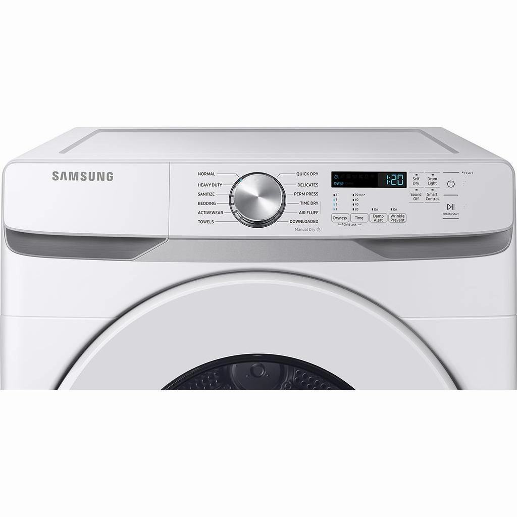 Samsung 7.5 cu. ft. Electric Dryer with Heat Pump and SmartThings DV45DG6000HWAC