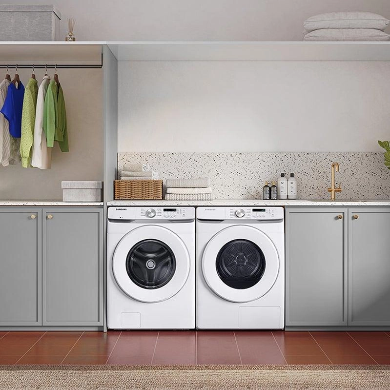 Samsung 7.5 cu. ft. Electric Dryer with Heat Pump and SmartThings DV45DG6000HWAC