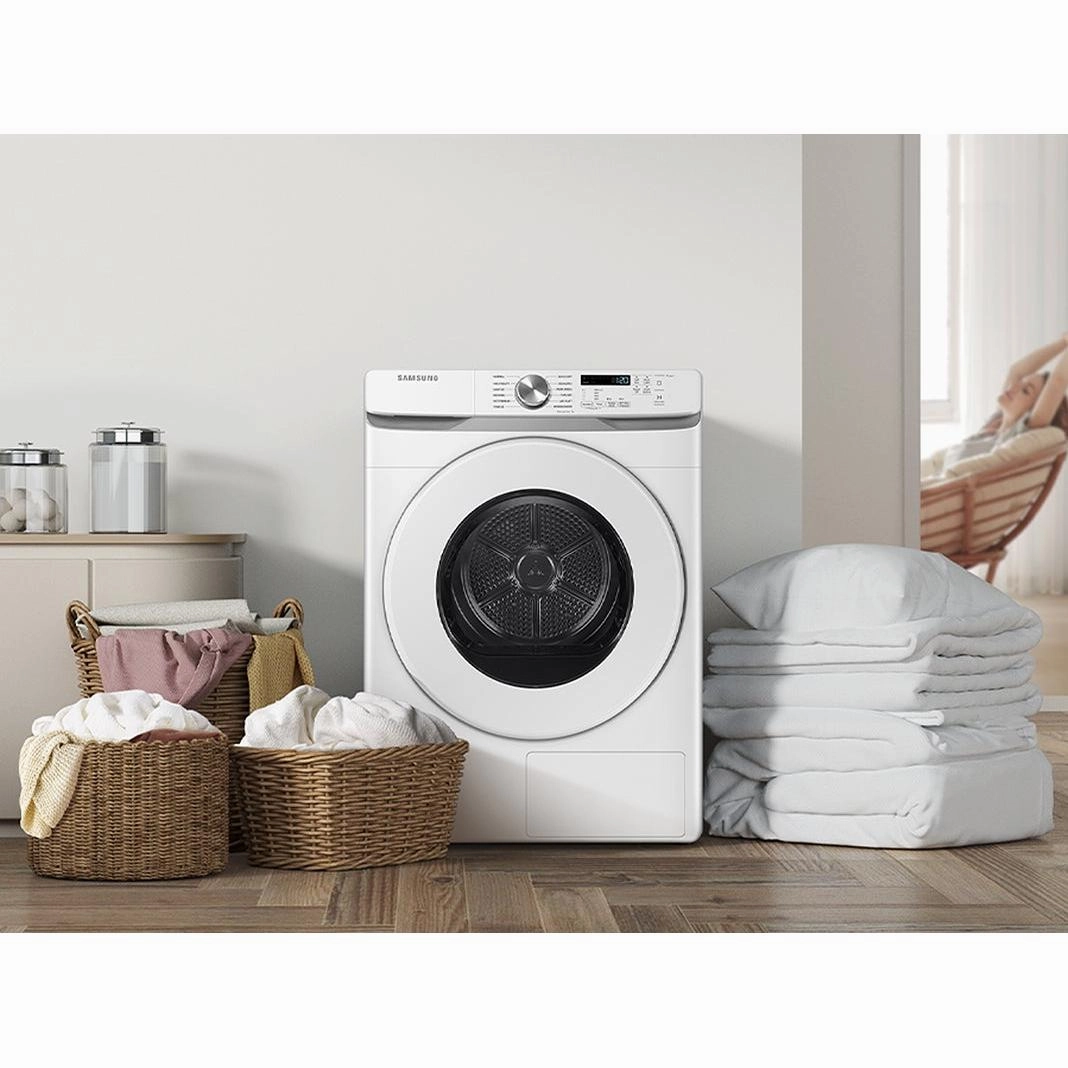 Samsung 7.5 cu. ft. Electric Dryer with Heat Pump and SmartThings DV45DG6000HWAC