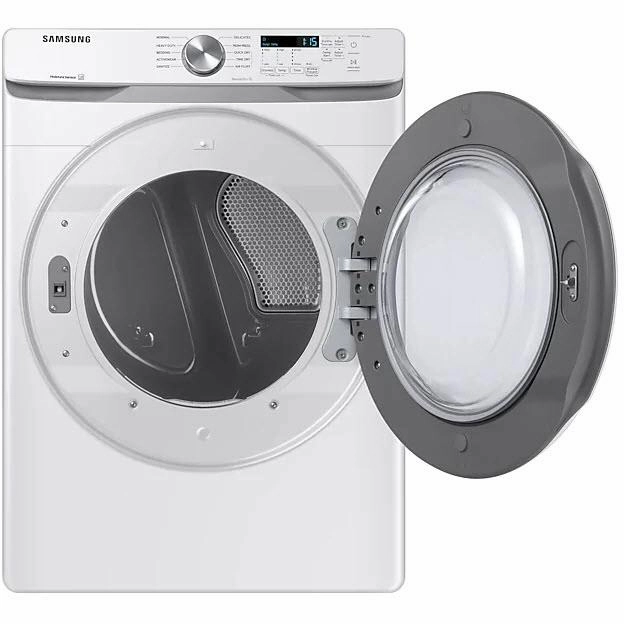Samsung 7.5 cu.ft. Electric Dryer with Smart Care DVE45T6005W/AC
