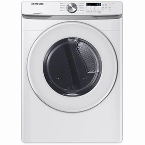 Samsung 7.5 cu.ft. Electric Dryer with Smart Care DVE45T6005W/AC