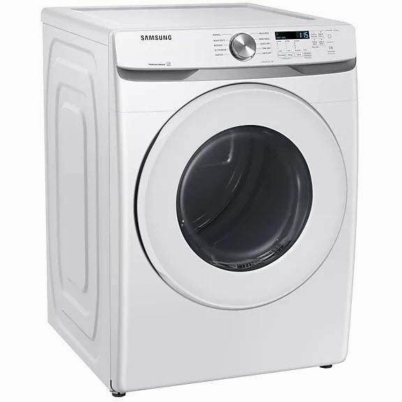 Samsung 7.5 cu.ft. Electric Dryer with Smart Care DVE45T6005W/AC