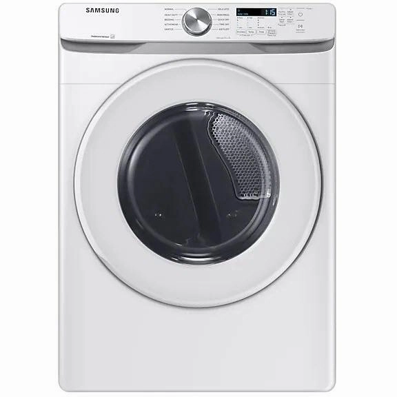 Samsung 7.5 cu.ft. Electric Dryer with Smart Care DVE45T6005W/AC