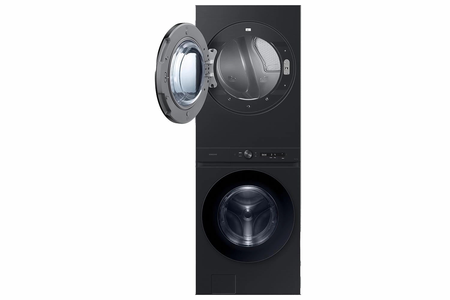 Samsung Black Stainless Steel Laundry Hub (12.9cu.ft) - WH46DBH550EVAC