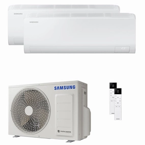 Samsung Cebu S2 dual split 12000 12000 BTU inverter A    wifi air conditioner 5 kW external unit