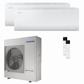 Samsung Cebu S2 dual split 18000 24000 BTU inverter A   wifi air conditioner 10 kW external unit