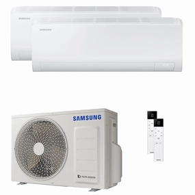 Samsung Cebu S2 dual split 7000 7000 BTU inverter A    wifi air conditioner 4 kW external unit