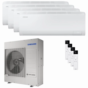 Samsung Cebu S2 Quadri Split Air Conditioner 12000 12000 12000 12000 BTU Inverter A   Wifi External Unit 10 kW