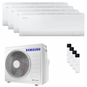 Samsung Cebu S2 Quadri Split Air Conditioner 7000 7000 7000 7000 BTU Inverter A   Wifi External Unit 8 kW