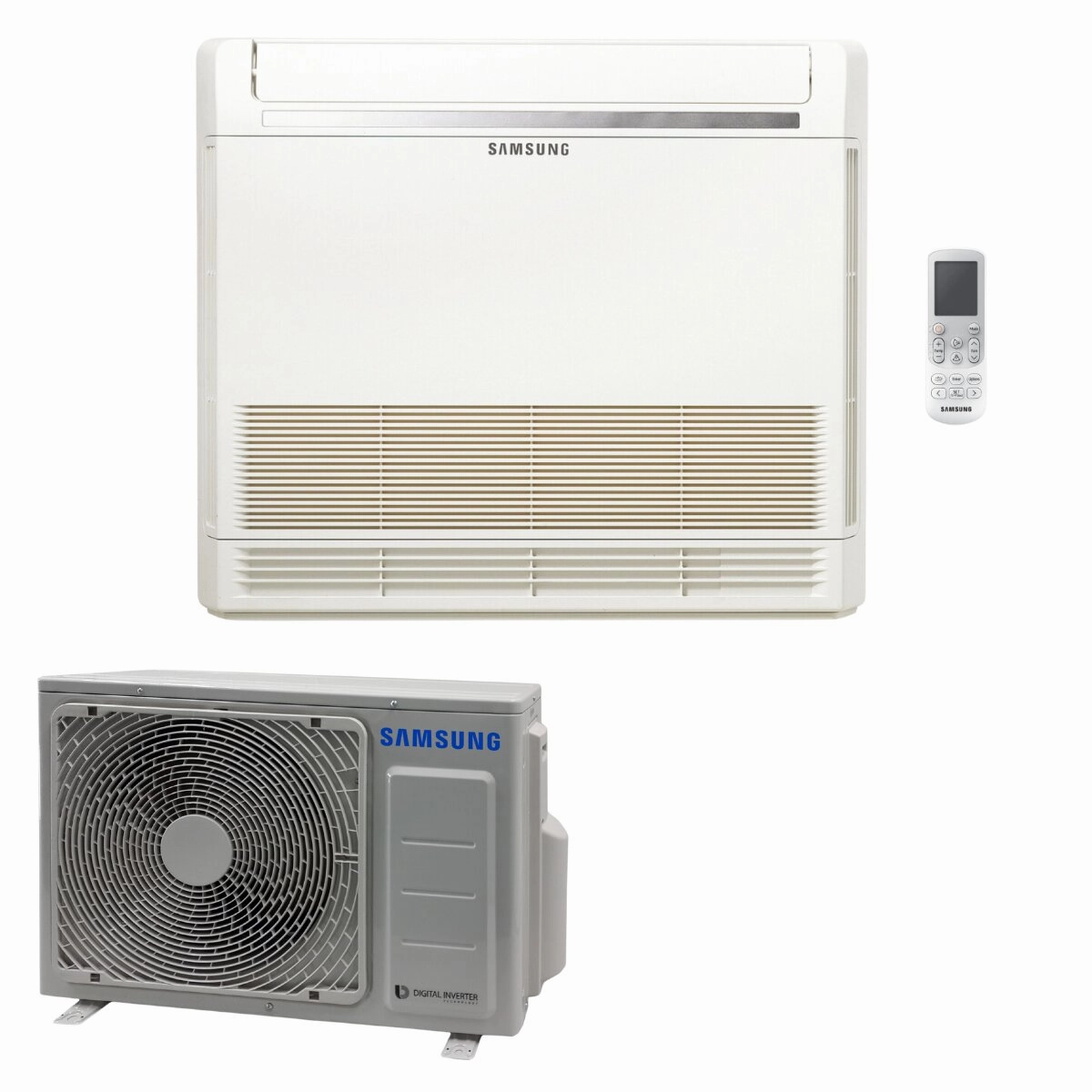 Samsung commercial console air conditioner 9000 BTU inverter A   external unit 2.6 kW