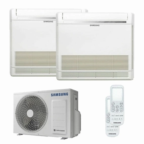 Samsung dual split console air conditioner 12000   12000 BTU inverter A     outdoor unit 5.0 kW