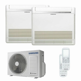 Samsung dual split console air conditioner 9000   12000 BTU inverter A     outdoor unit 4.0 kW