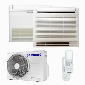 Samsung dual split console air conditioner 9000   18000 BTU inverter A     outdoor unit 5.2 kW