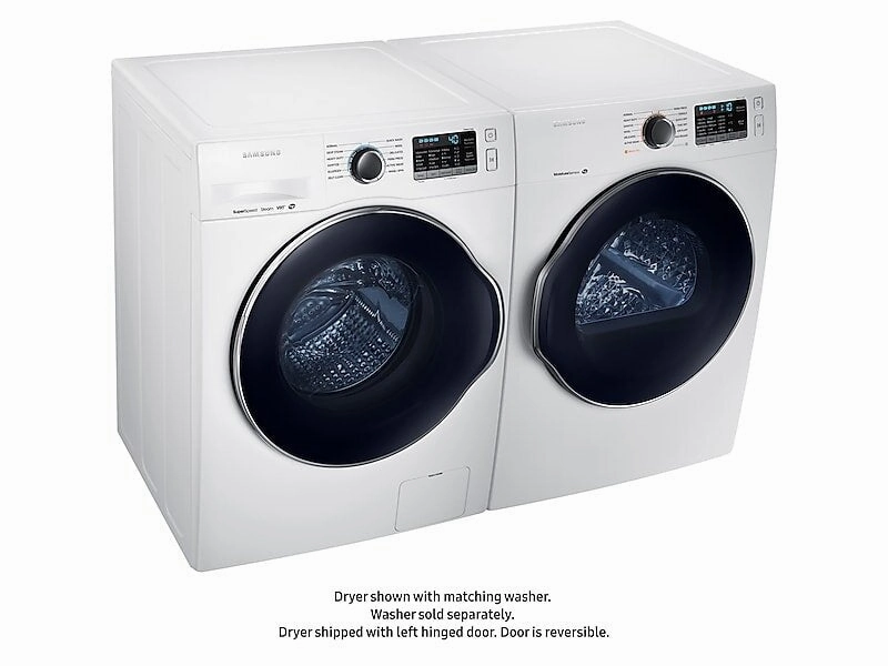 Samsung DV22K6800EW 4.0 Cu. Ft. Electric Dryer In White