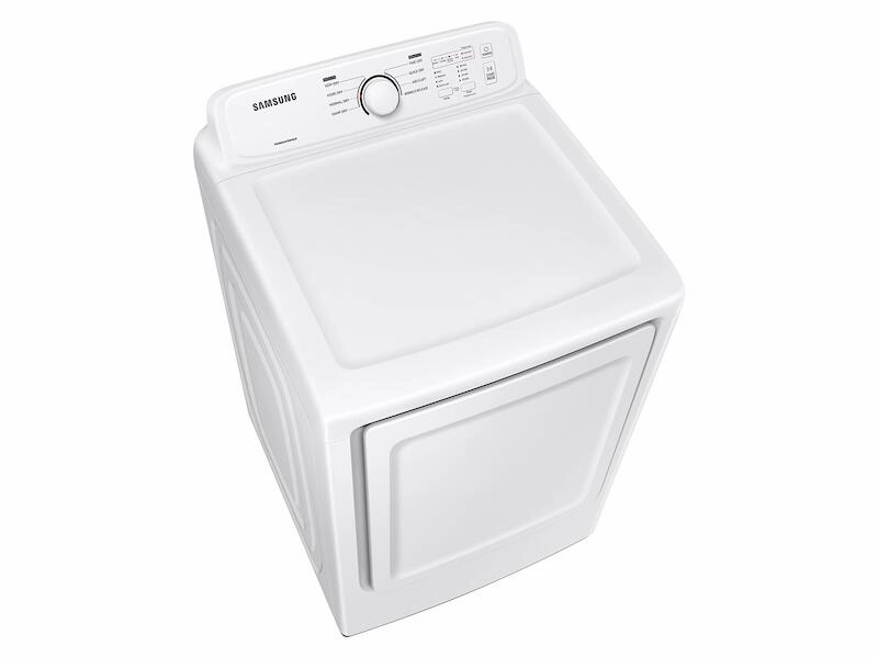 Samsung DVE41A3000W 7.2 Cu. Ft. Electric Dryer With Sensor Dry And 8 Drying Cycles In White
